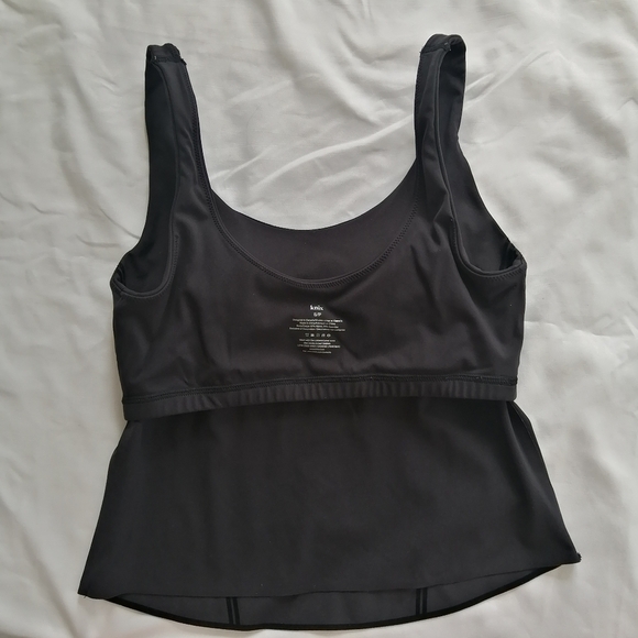 Knix HiTouch Active Contour Tank Top Black Small (Fits 32A, 32B, 32C) - Picture 11 of 16